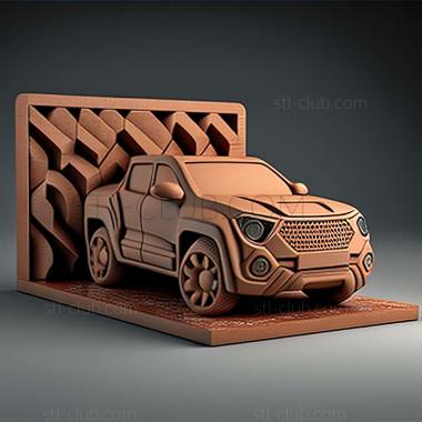 3D model Fiat Fullback (STL)